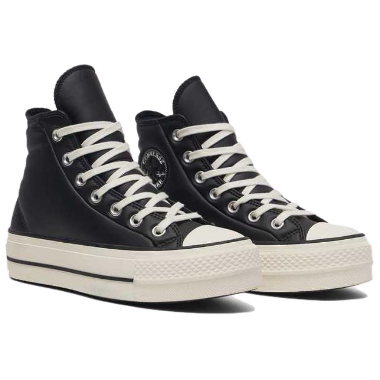 Converse Chuck Taylor All Star Lift Platform High Puffed Up - Black Egret Women Sneakers A11160C