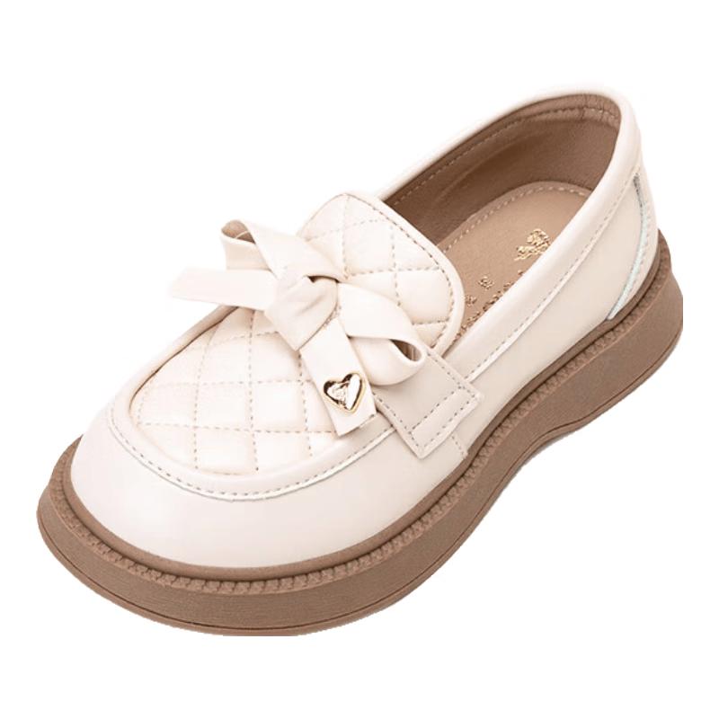 Fuluomi Girls  Soft Sole Princess Leather Shoes 34