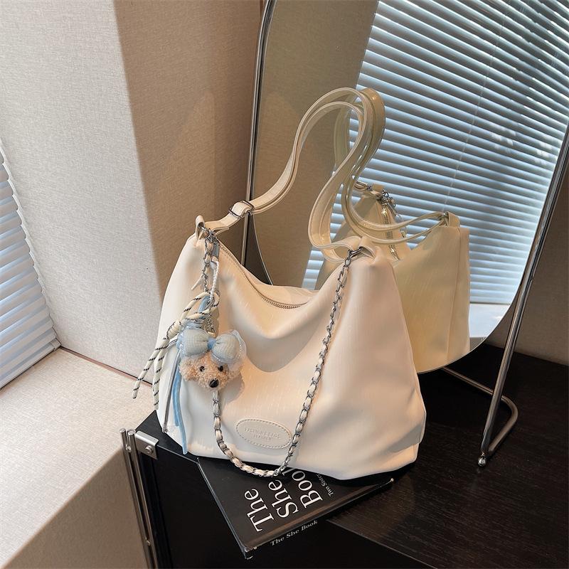 Large Capacity Tote Bag Women's New Summer Fashion Versatile Shoulder Bag High Sense Class Commuter Bag