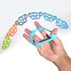 30-50LB O-Form-Silikon-Handgriff-Kraft-Stärke-Finger-Greifer-Muskelkraft-Trainings-Greifring