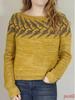 Women's Trendy Color Block Round Neck Knitted Sweater