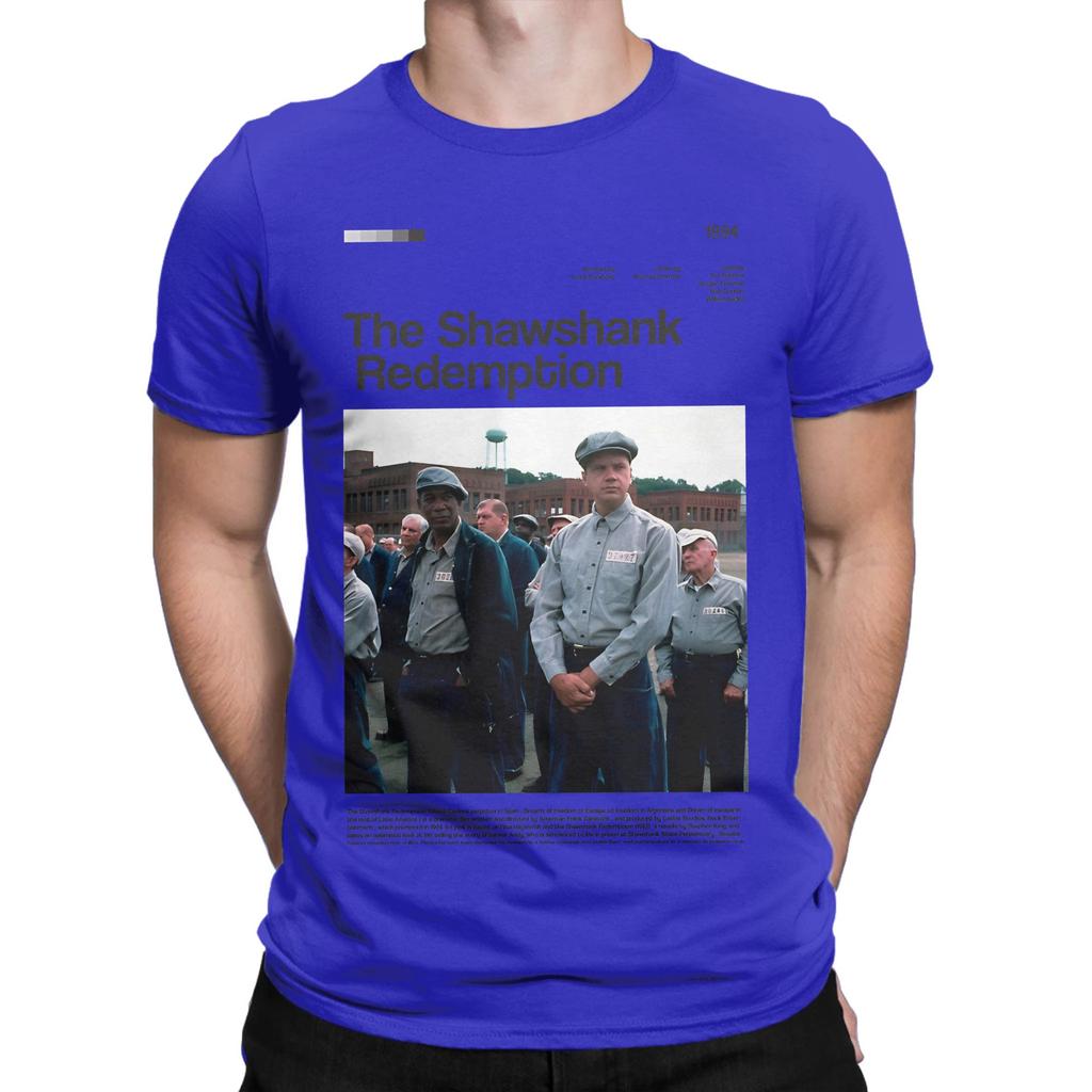 The Shawshank Redemption movie poster Graphic 100 Cotton TShirt The Shawshank Redemption Tops Tees For Unisex