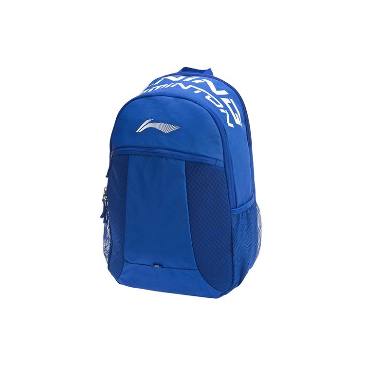 

New LiNing Polyester Badminton Racket Bag Backpack Regular Unisex Blue ABSQ396-2 31.0*17.0*47.0CM