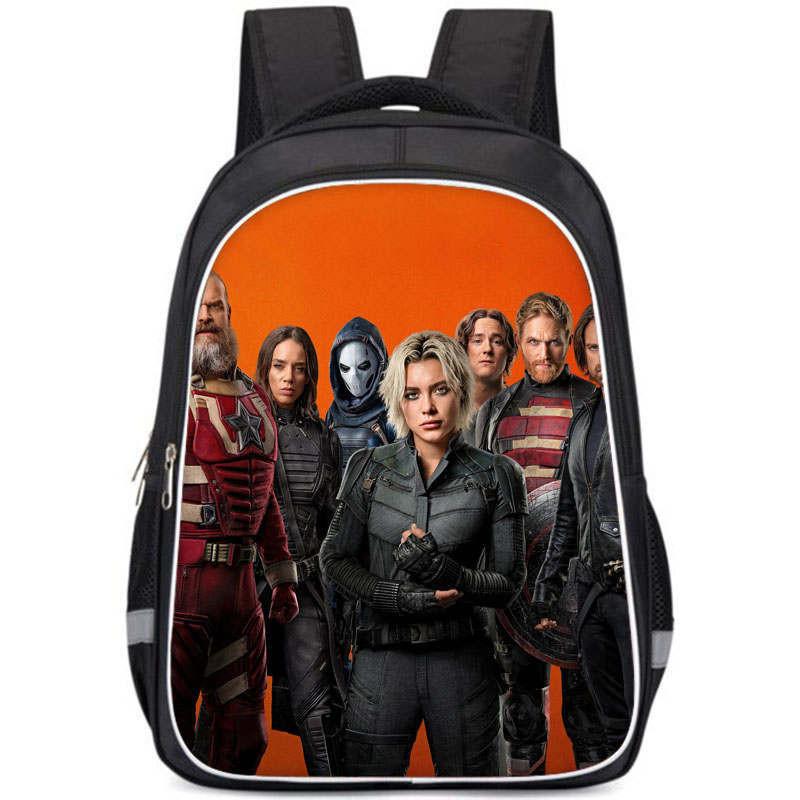 Student Thunderbolts Backpack Ergonomic Zippers And Shockproof Base For Teens