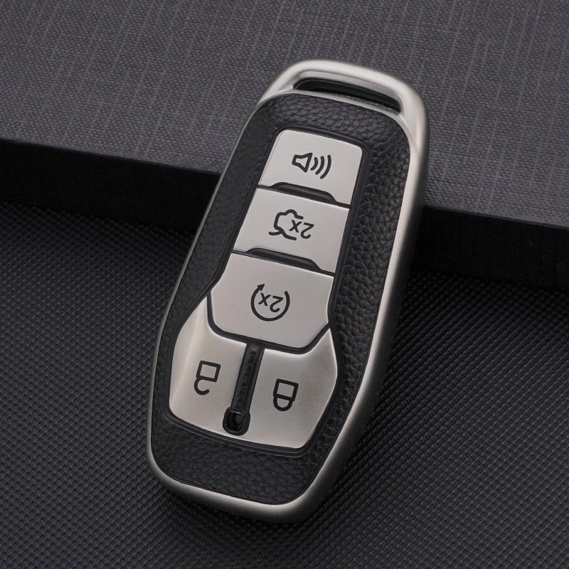TPU Shell Key Case for Ford Edge, Escort, Kuga, Explorer, Borui, and Mondeo