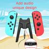 Joy-Con Charging Grip Compatible with Nintendo Switch OLED ,Portable Gradient V-Shaped Handle for Switch Joy-con ,Speed Charge While Playing