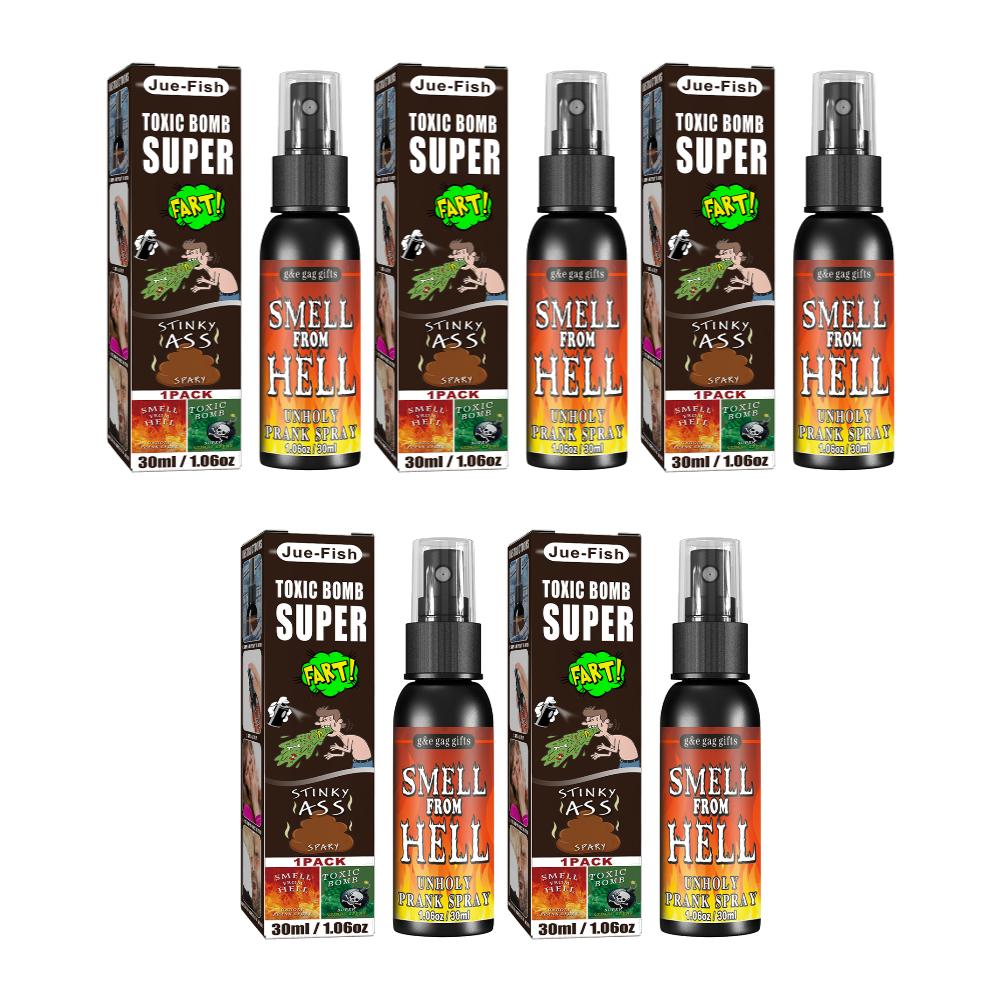 180-30ml Liquid Fart Gag Prank Joke Spray Can Stink Bomb Smelly Stinky Gags Fart Spray Extra Strong Stink Prank Novel Funny Toys