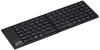 ELECOM Foldable Bluetooth Keyboard with Multi-Pairing and Pointing Device, Black, TK-FLP01PBK