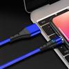 Charging Cable Magnetic Aluminium Alloy Portable Fast Charging Phone Plug for iPhone