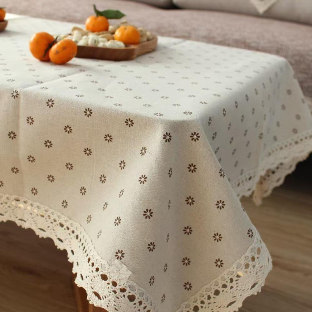 Dustproof Dining Table Cloth Stain Resistant Washable Tea Table Tablecloth Oil Resistant Soft Nordic Table Cloth Home Decor