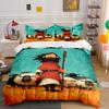 Bearded Shepherd with Sheep. Bedding Sets Duvet Cover Sets Duvet Covers Pillowcases(1 * Duvet Cover 2 * Pillowcases, Without Duvet Insert)