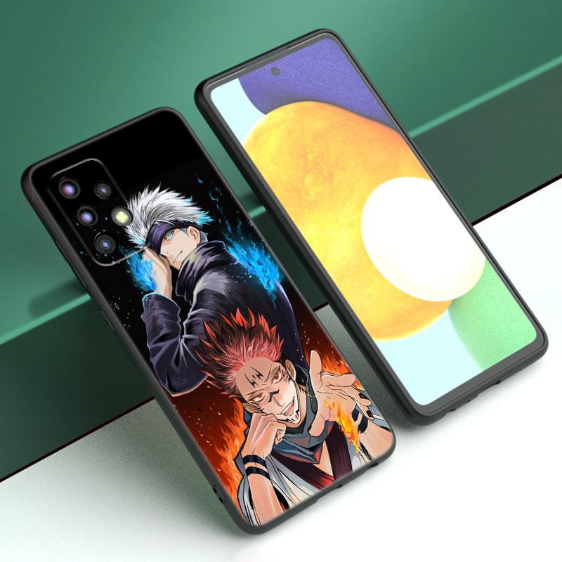 Anime Jujutsu Kaisen Phone Case For Samsung A04 A21 A30 A50 A52 S A13 A14 A22 A23 A32 A53 A73 5G A11 A12 A31 A33 A51 A70 A71 A72