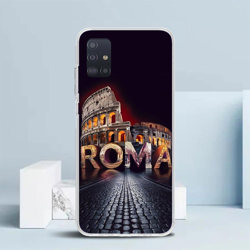 Roman Colosseum Soft Cover for Samsung Galaxy A12 A22 A32 A52 A72 A02S Phone Case Note 20 Ultra 10 S10 Plus A51 A71 A50S A20S A1