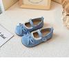 Fashionable Soft Bottom Butterfly Knot Anti-Slip Children's Shoes Spring Autumn New Korean Style Girls Flat Sandals Baby
