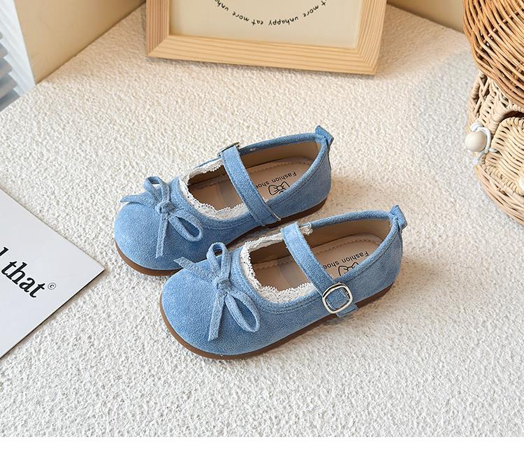 Fashionable Soft Bottom Butterfly Knot Anti-Slip Children's Shoes Spring Autumn New Korean Style Girls Flat Sandals Baby
