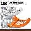 NICECNC For 2004-2022 KTM EXC 300 Rear Brake Disc Guard EXC-F 350 EXC 200 250 SX 125 SXF 450 500 530 XC XCF XCW XCFW TPI 6 Days