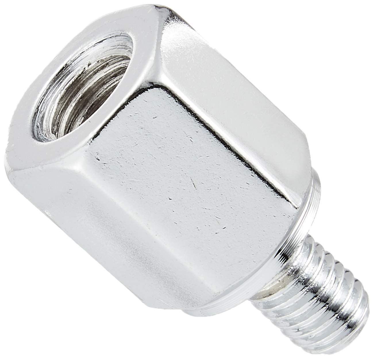 

Tanax HM-10 Motorcycle Mirror, Napoleon Reverse Screw Adapter Plating, 0.4 inch (10 mm) to Reverse 0.4 inch (10 mm) 10mm