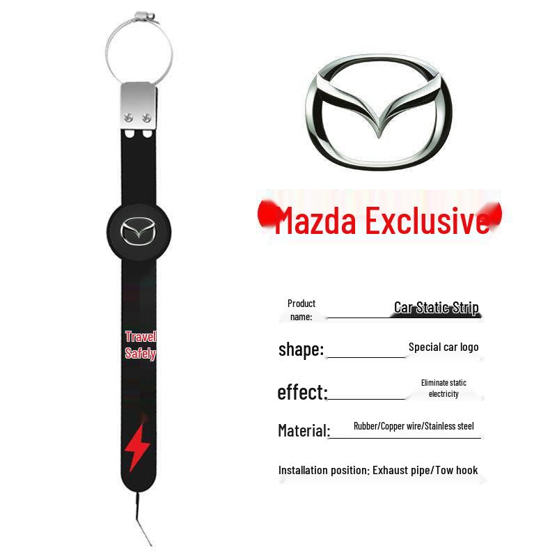 Anti-Static Car Grounding Strap for Exhaust Pipe Static Removal