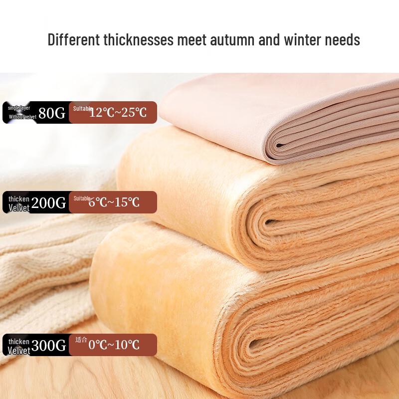 Langsha Women's Thermal Sheer-Look Leggings