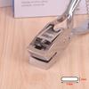 Fromthenon Badge ID Card Hole Puncher Oval Slot Punch Paper Cutter Planner Scrapbooking Tool Office Stationery School Supplies