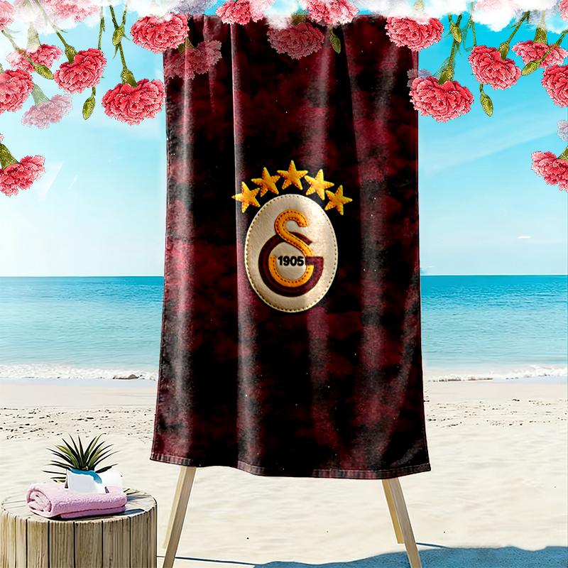 Asciugamano da Spiaggia Galatasaray SK, Un Must-have per Ogni Viaggio Perfetto, Regalo Perfetto per Compleanno, Vacanze per Famiglia e Amici