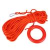 8mm Nylon Floating Lifesaving Wire Snorkeling Safety Rope Boat Diving Swimming Lifeguard Rescue Line with Buoyant Loop