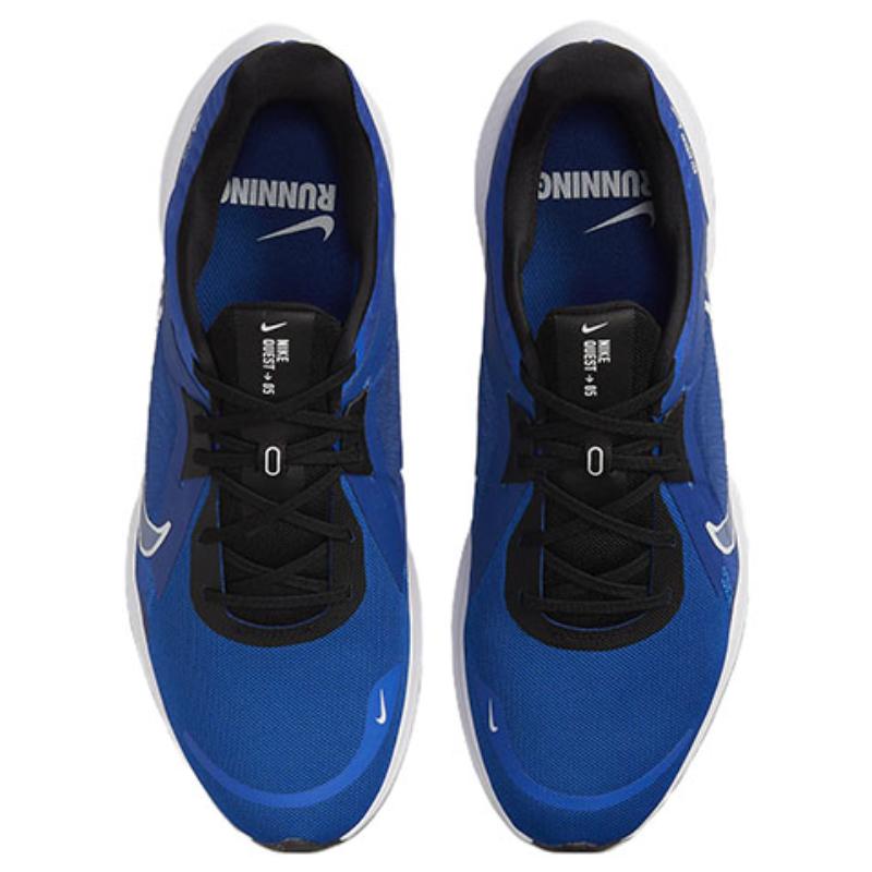Nike Quest 5 Racer Blau Altköniglich Schwarz Weiß Sneaker DD0204-401