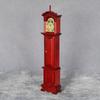 1:12 Miniature Solid Wood Brown Grandfather Floor Clock