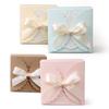 24pcs Simple Square Packaging Box, Colorful Cute Folding Gift Box, The Cheapest Item for Birthday Party Gift Packaging, Wedding Decoration