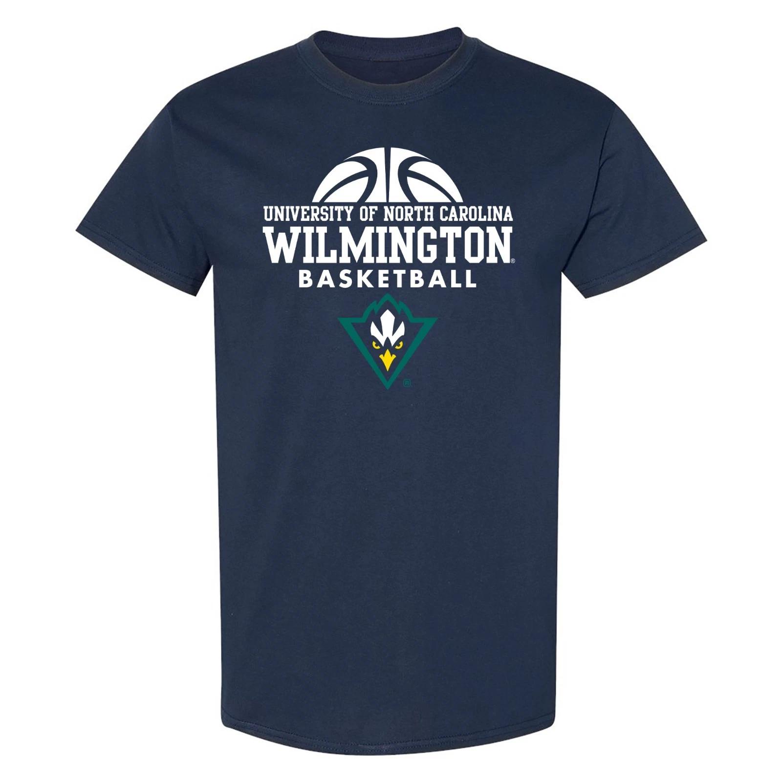 UNC Wilmington Seahawks Basketball Hype T-Shirt - Navy 4XL