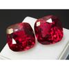 Natural Red Ruby Cushion Cut 16 Ct CERTIFIED Loose Gemstone Pair A-2183jhvjlh