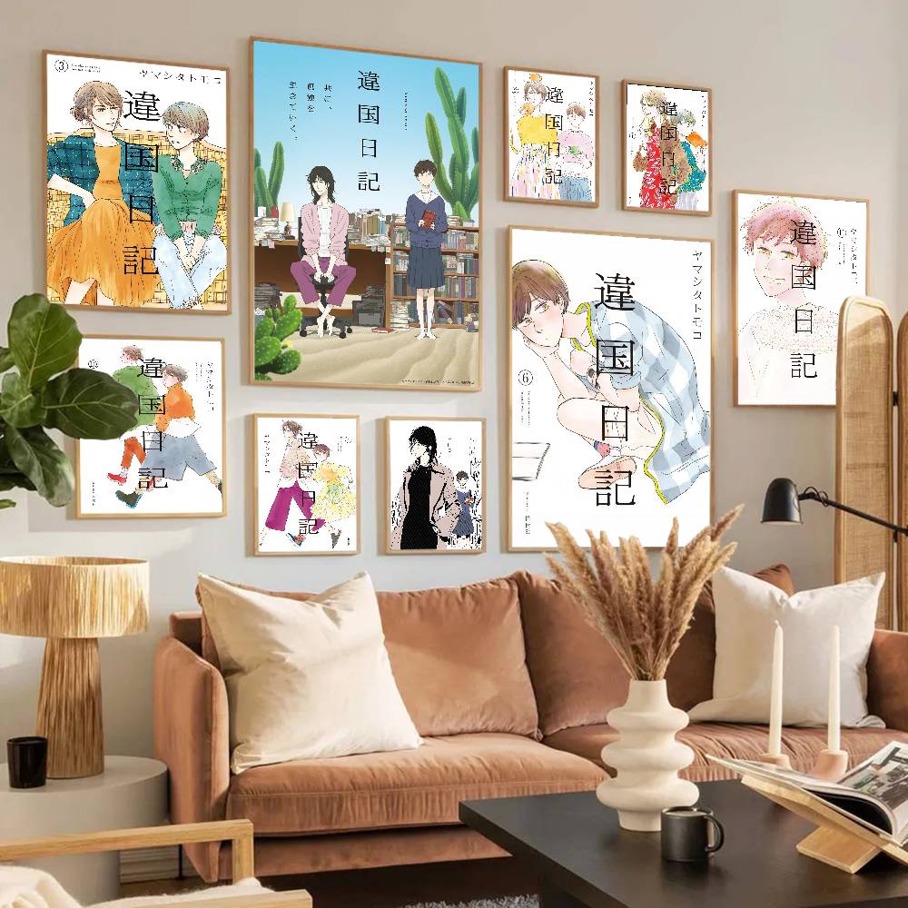 Journal with Witch Classic Movie Classic Anime Poster Waterproof Paper Sticker Coffee House Bar Room Wall Decor