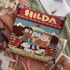 Animated TV Series H-Hilda Pillow Cushion Cover Pillowcase Living Room Sofa Home Decor Customized