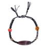 Hot Selling Cute Multi Color Woven Handmade Rope Adjustable Bracelet Country Color Braided Knot Unisex Gift