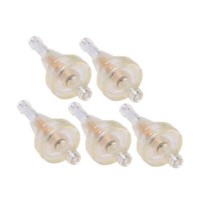 5pcs 5/16" 8mm Fuel Filter Fit for Honda Yamaha Suzuki Kawasaki Snapper John Deere Toro Desa Knipco Koehring Master