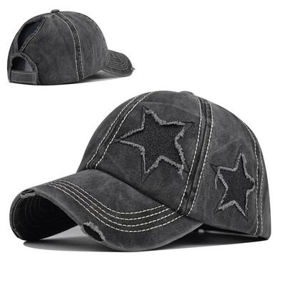 Women Men Baseball Cap Fashion Summer Sun Hat Female Pentagram Baseball Hats Casual Adjustable Snapback Hats