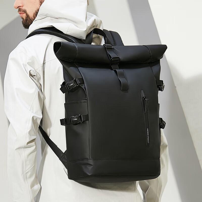 Men's Expandable Waterproof Laptop Backpack - School, Sports, Fashion, Commuting, Business, Photography