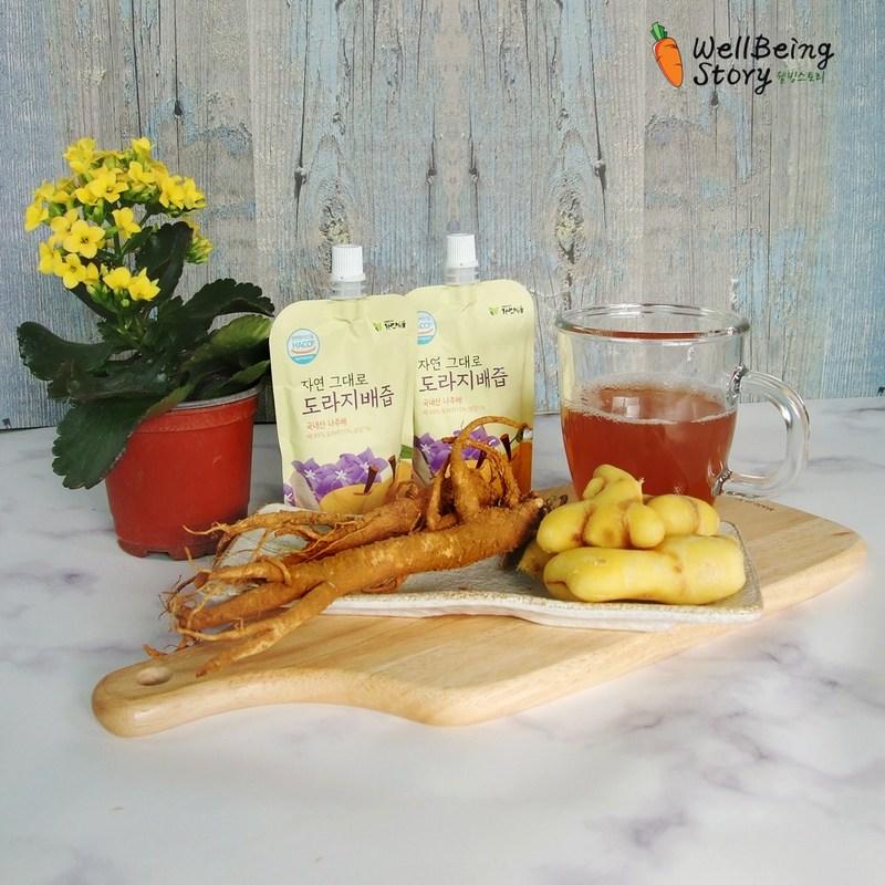 Natural bellflower pear juice 100mlx30 packet spout, 100ml, 50 pieces
