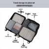 6-8 Piece Travel Storage and Organizer Bag Set for Clothes and Underwear