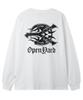 Opeunyadeu(Owai) Tribal Logo L/S Tee - White