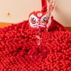 Red Hands Towel Home Super Absorbent Eco-Friendly Wipe Cloth Chenille Material
