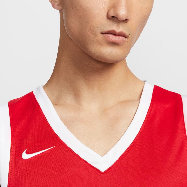 Nike Dri-Fit Stock Crossover Fashion Comfortable Trendy Minimalist Sports Style Solid Color Quick-Dry Fabric Basketball Vest Men Vest IB8638-657