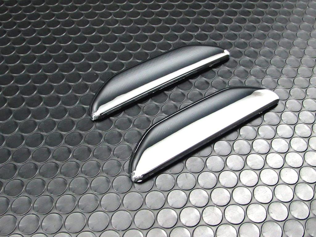 BRIGHTZ Minicab Truck Chrome Plated Door Handle U6219605 61/62 Covers, Knob, 2-Piece, D-Type [DHC-NOBU-132-2PC] U61T, U61TP, U62T, U62TP, U61,