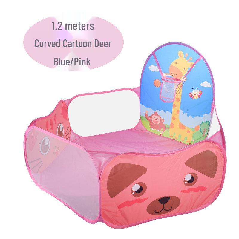 Children's Outdoor Deer-Themed Ball Pit Tent for Role Play and Activities