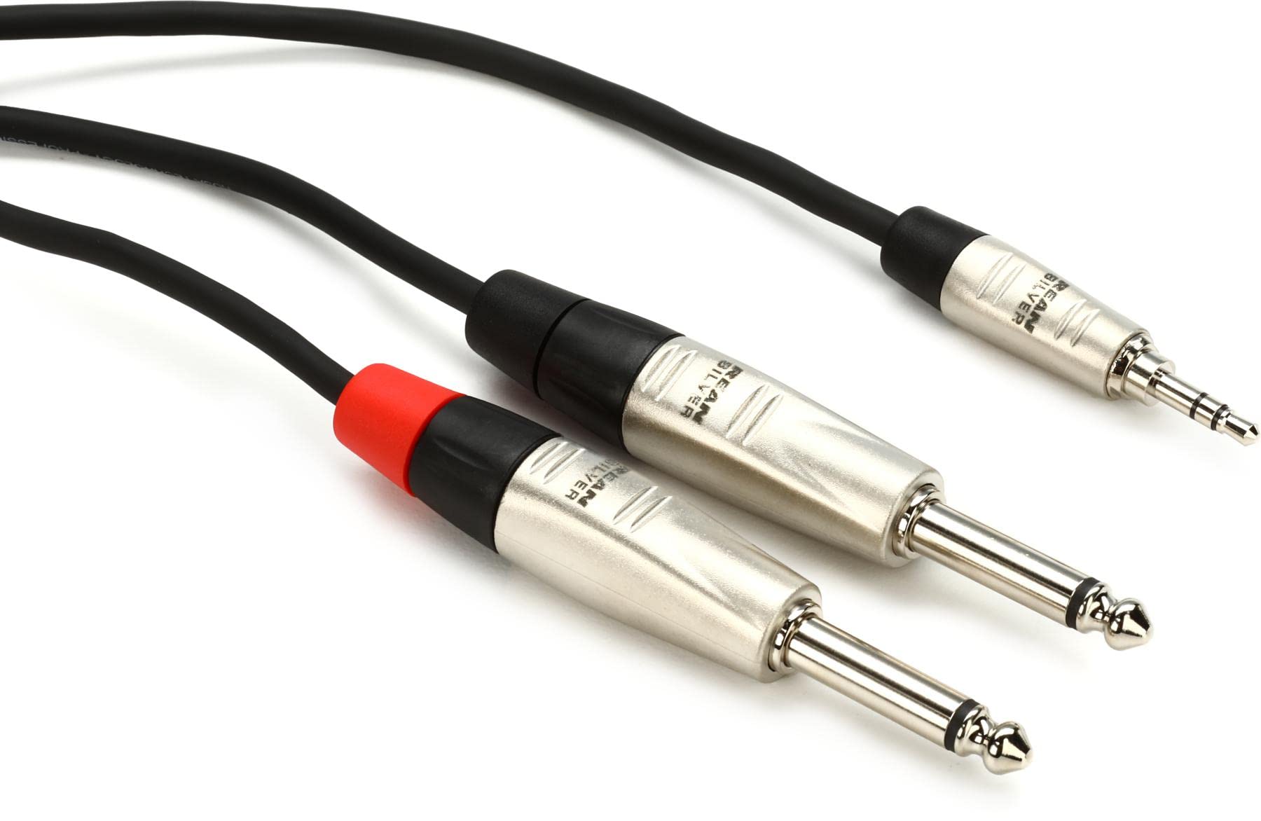 

Hosa Audio Cable Stereo Mini Male to Mono Phone Male x2 Audio Cable 91cm HMP-003Y