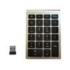22 Keys Mini Digital Keypad USB 2.4G Digital Numpad Number Pad  For Windows