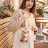 Sturdy Metal Key Holder for Car Keys Cute Sheep Plush Keychain Soft Lamb Bag Charm Pendant with Mother's Day Gift Mom Ring Mini Stuffed Animal
