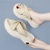 Platform sandals women's new summer trendy sports fashion outerwear casual women's soft-soled Roman beach shoes
