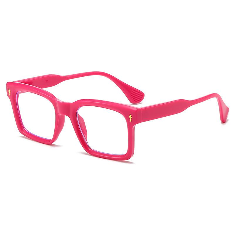 Retro Square Sun Glasses With Uv400 Protection For Outdoor Activities And Fashion Enthusiasts