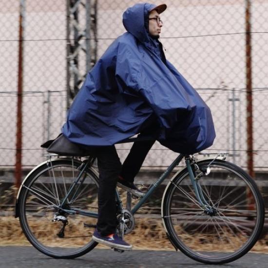 FAIRWEATHER Packable Rain Size Perfect for and Outdoor Unisex Poncho, Navy, L, Waterproof, Portable, Cycling, Camping, Travel, Festivals, Activities,